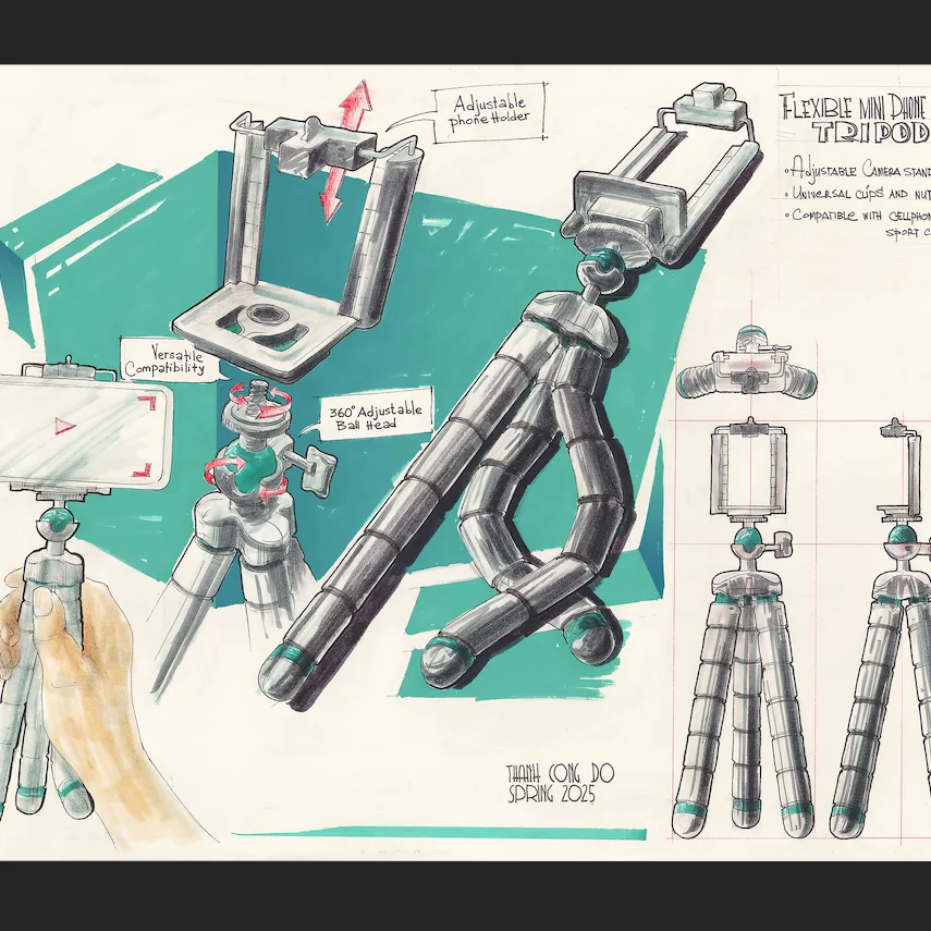 Industrial Design Sketch Study 02 by Thanh Do (Industrial Design Sketch)