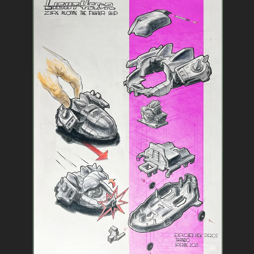 Industrial Design Sketch Study 03 by Thanh Do (Industrial Design Sketch)
