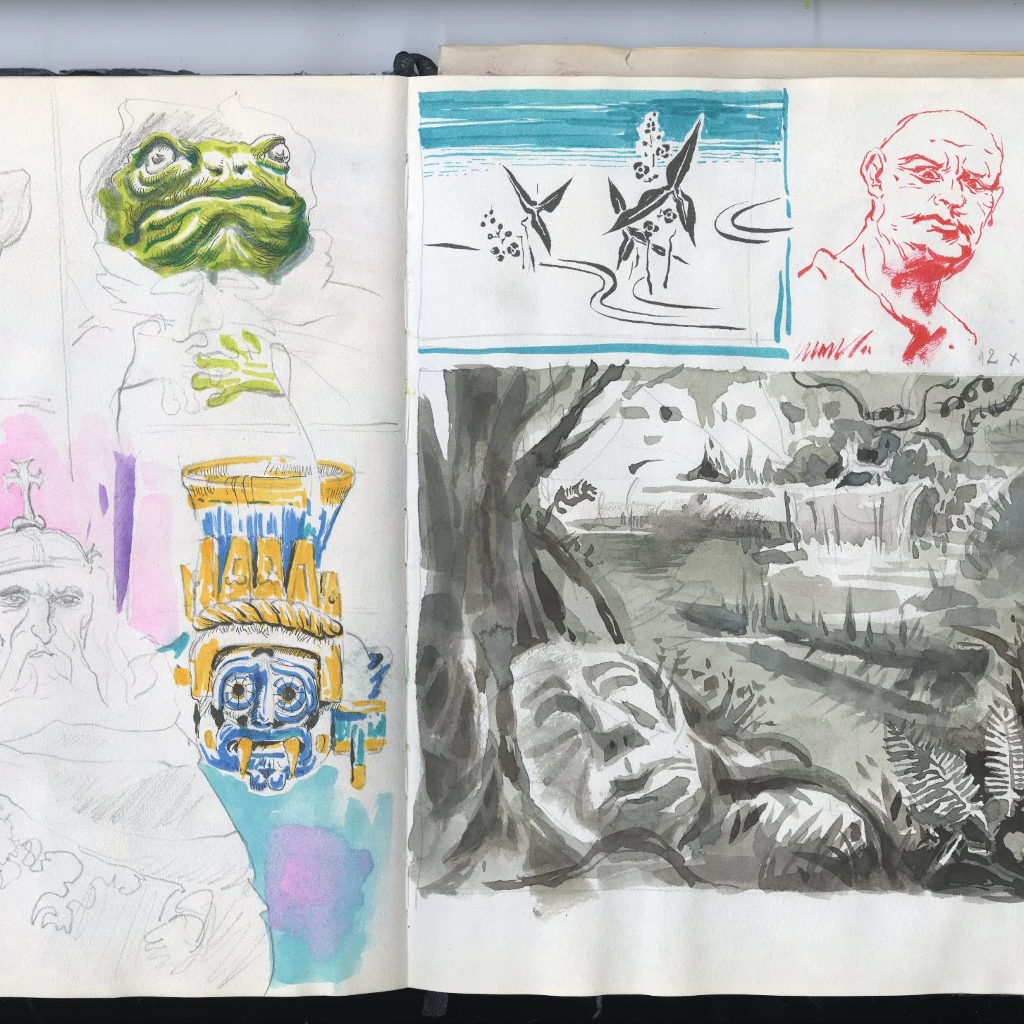 Sketchbook Study 17 by Thanh Do (Sketchbook)