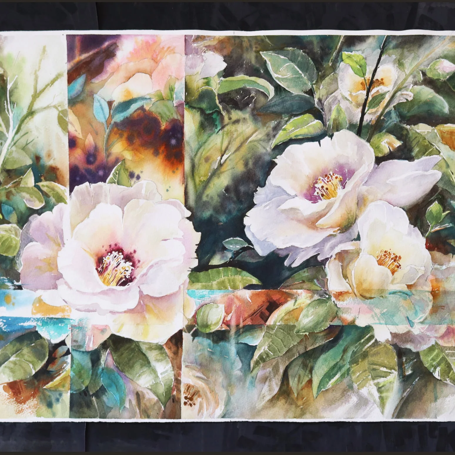 Watercolor Study 09 by Thanh Do (Watercolor)