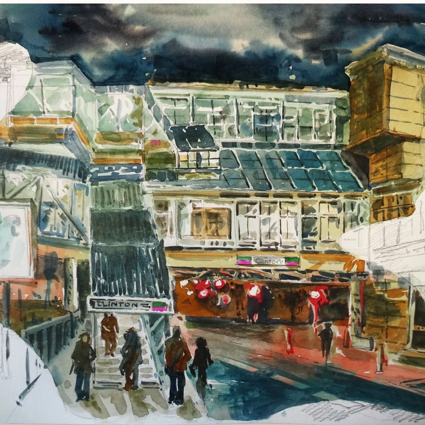 Watercolor Study 29 by Thanh Do (Watercolor)