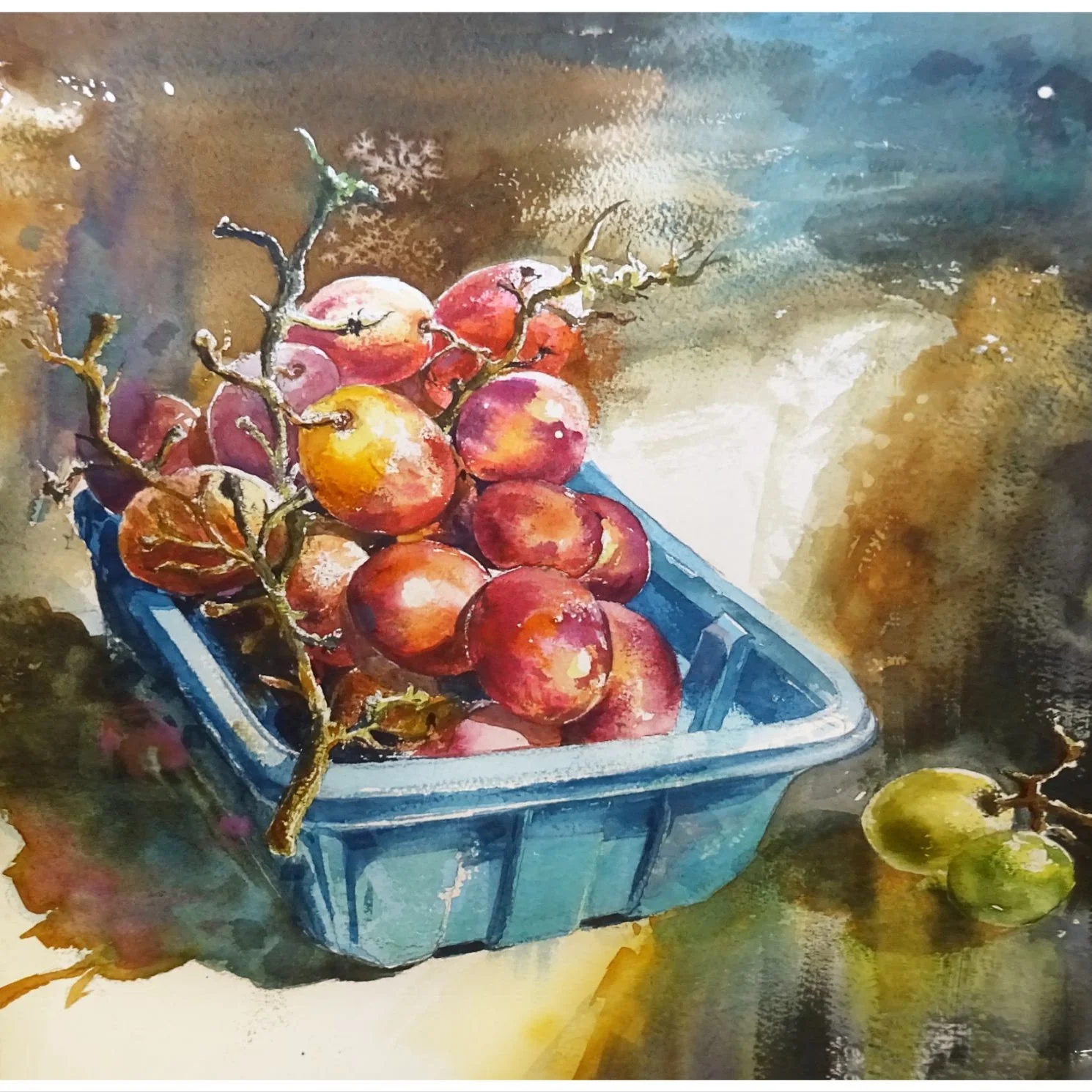 Watercolor Study 30 by Thanh Do (Watercolor)